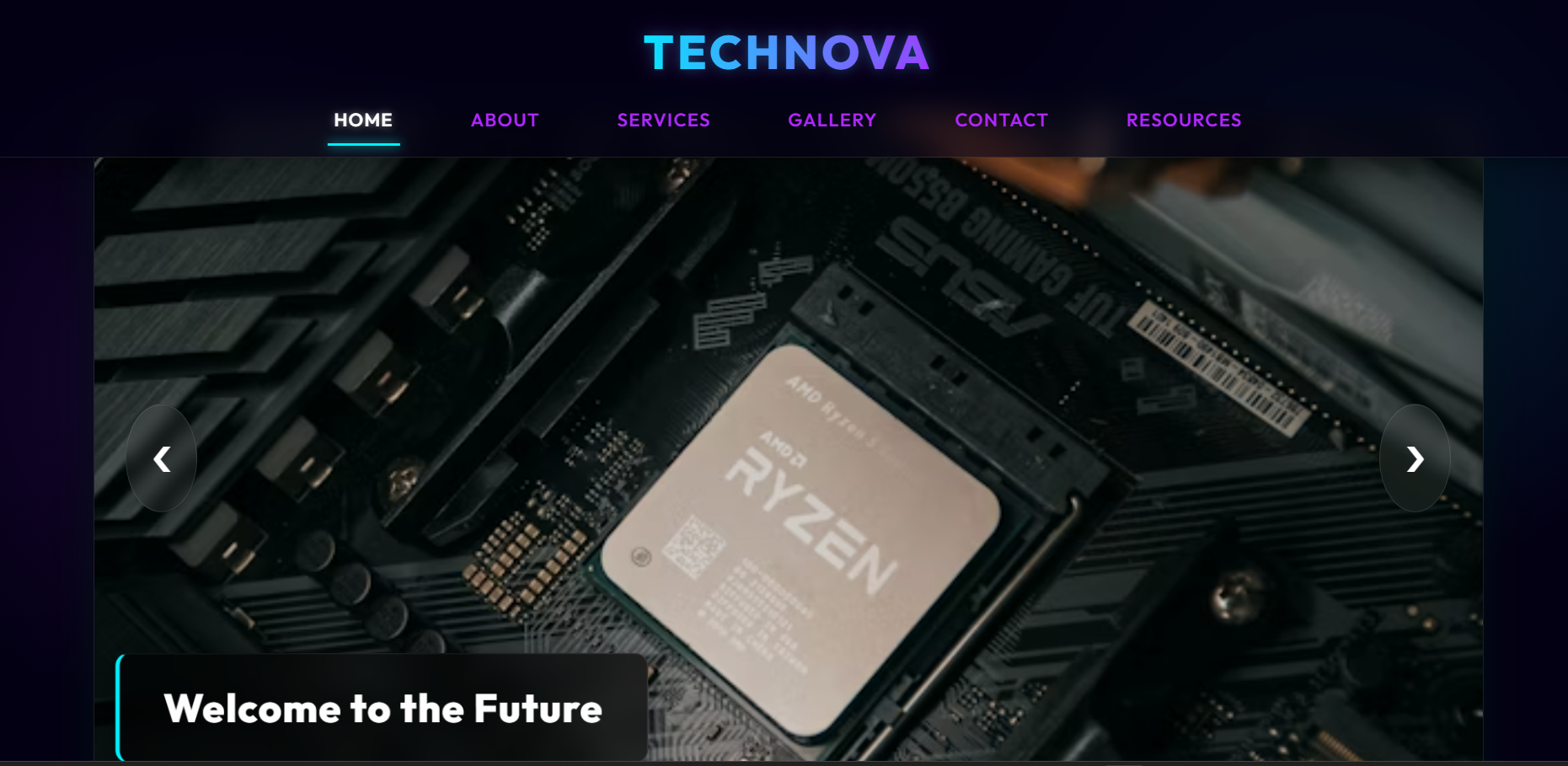 Technova Website